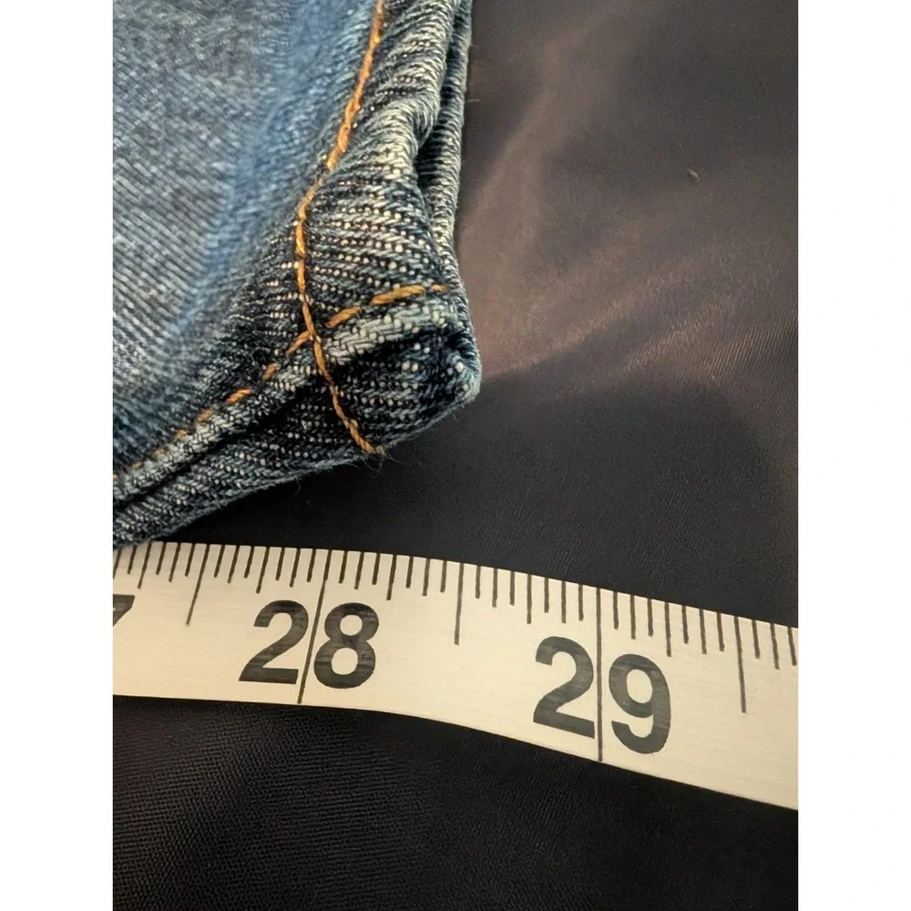 Levis Mens 501 Original Jeans Straight Leg Regular Fit Blue Denim 40x30 NWT